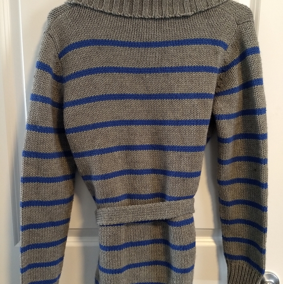 Striped Cardigan Sweater - Picture 2 of 4